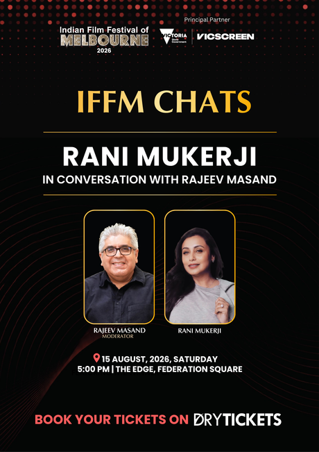 IFFM CHATS - Rani Mukerji In Conversation wth Rajeev Masand In Melbourne
