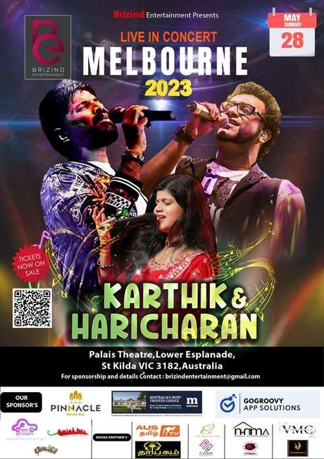 Karthik & Haricharan Live In Concert In Melbourne