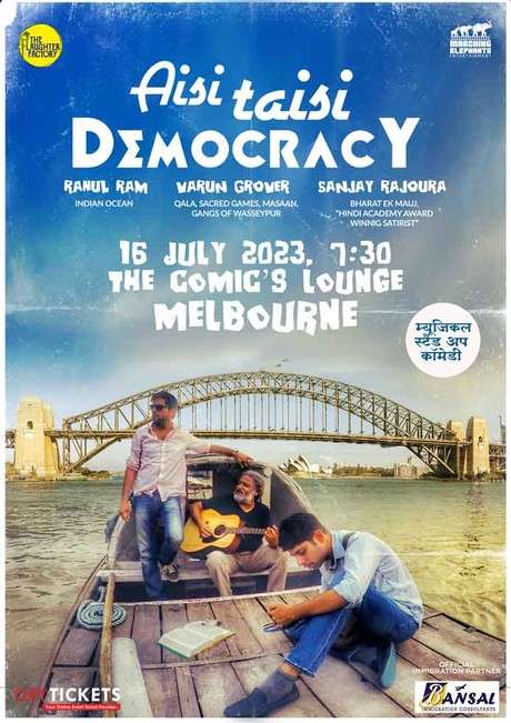 Aisi Taisi Democracy Live In Melbourne