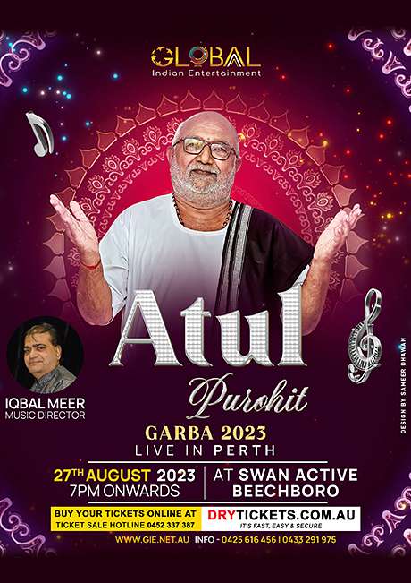 King of Garba Atul Purohit Live in Perth