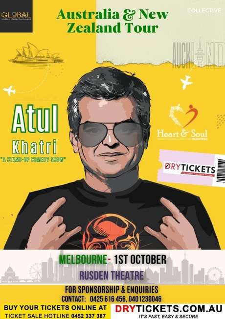 Atul Khatri - A Stand-up Comedy Show - Melbourne OLD