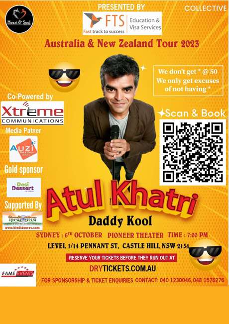 Atul Khatri - A Stand-up Comedy Show - Sydney