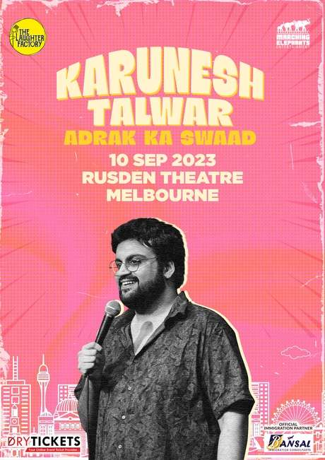 Karunesh Talwar - Adrak Ka Swaad Live In Melbourne