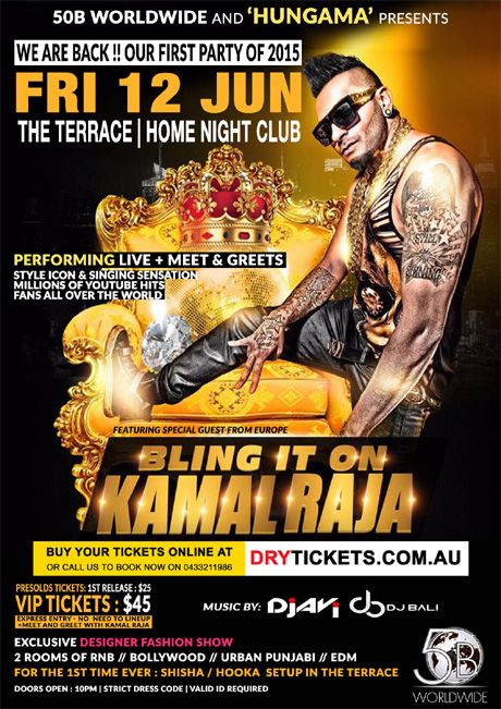 Kamal Raja Live In Sydney