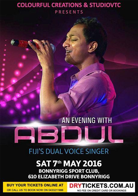 Abdul Live in Sydney Concert