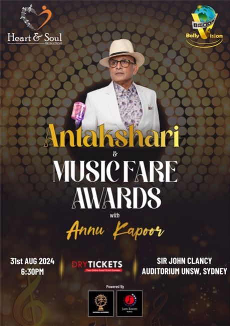 Antakshari & MusicFare Awards with Annu Kapoor In Sydney