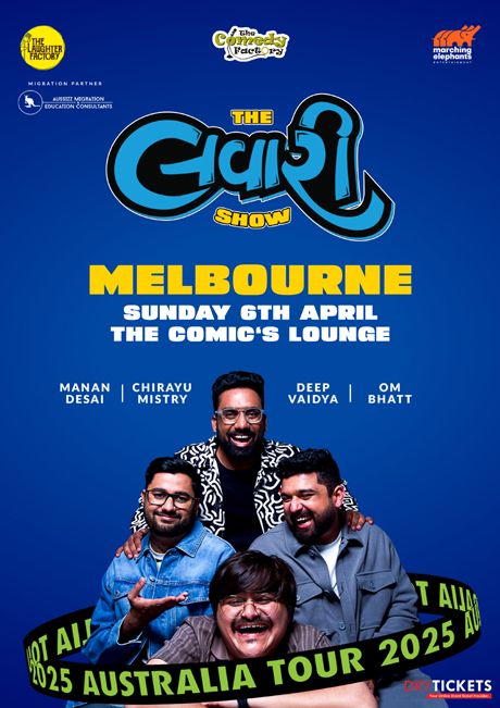 The Gujarati Comedy Factory Show in Melbourne 2025