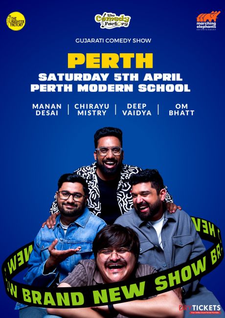 The Gujarati Comedy Factory Show in Perth 2025