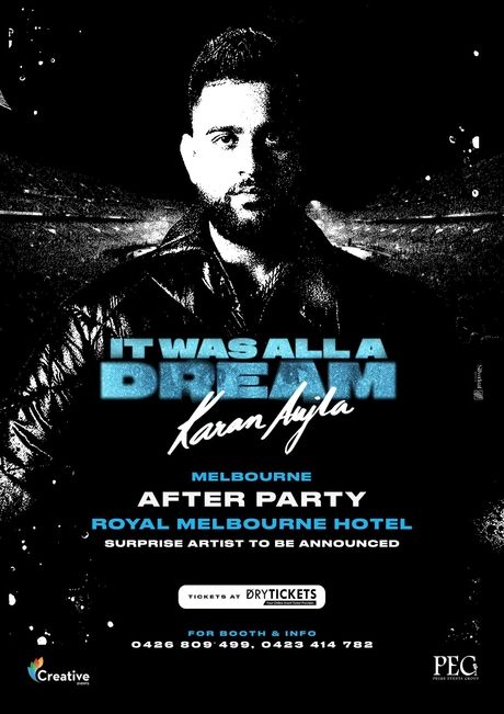 It was all a Dream Karan Aujla Melbourne After Party 2024