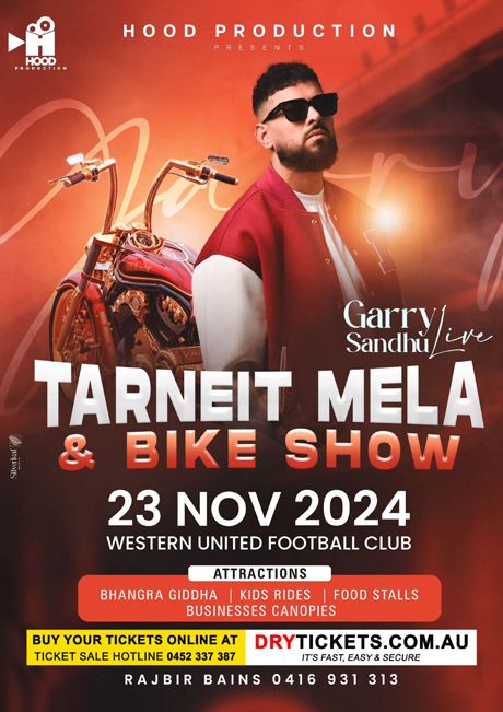 Garry Sandhu Live In Melbourne - Tarneit Mela and Bike Show 2024