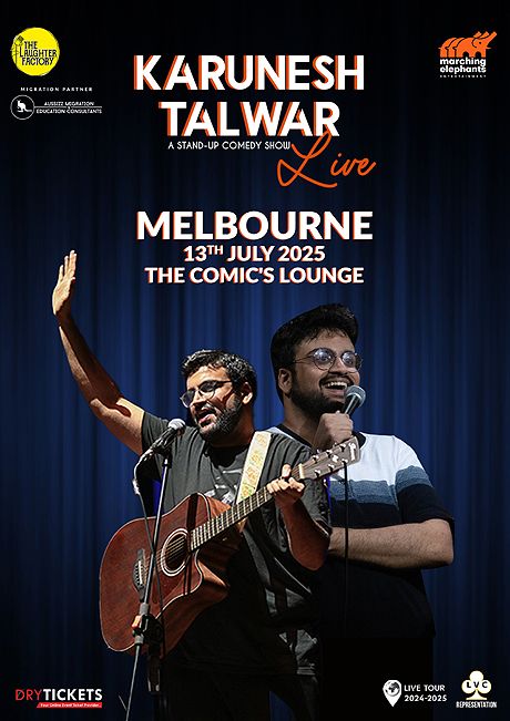 Karunesh Talwar - A Stand-up Comedy Show Live in Melbourne