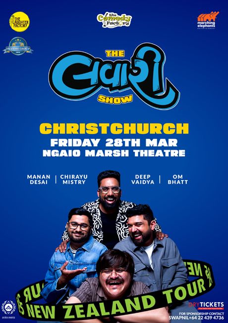 The Gujarati Comedy Factory Show In Christchurch (NZ) 2025