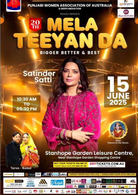 Mela Teeyan Da In Sydney 2025