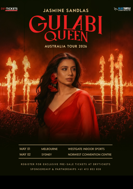 Jasmine Sandlas Gulabi Queen Australia Tours 2026