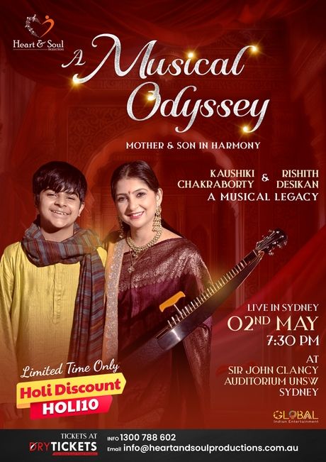 A Musical Odyssey - Mother & Son In Harmony In Sydney