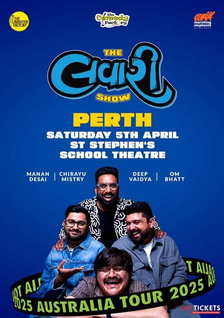 The Gujarati Comedy Factory Show In Perth (AU) 2025