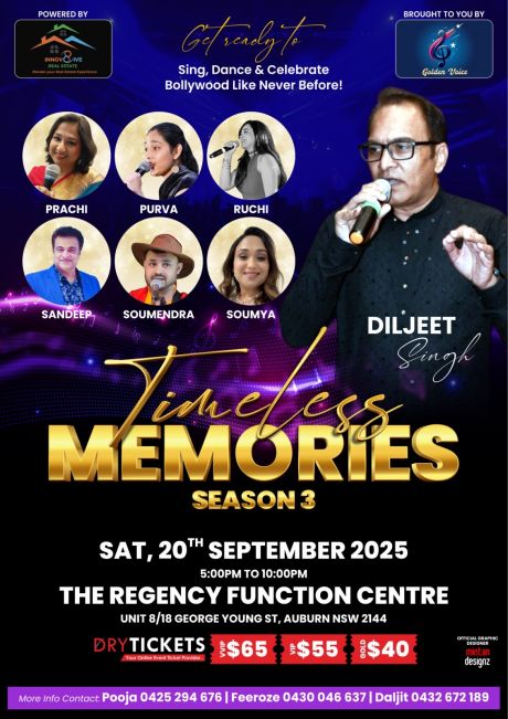 Timeless Memories Season 3 - Live in Sydney