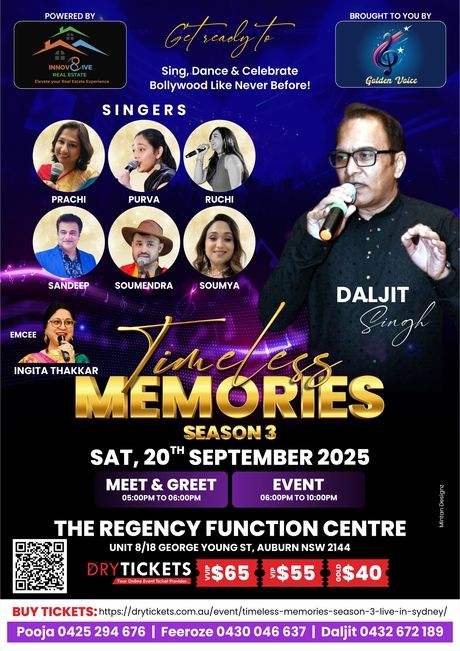 Timeless Memories Season 3 - Live in Sydney