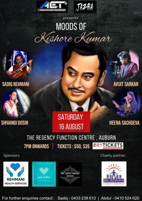Moods of Kishore Kumar Live in Sydney 2025