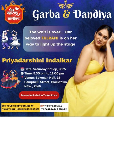 Garba & Dandiya with The Marathi Movie Celebrity In Sydney