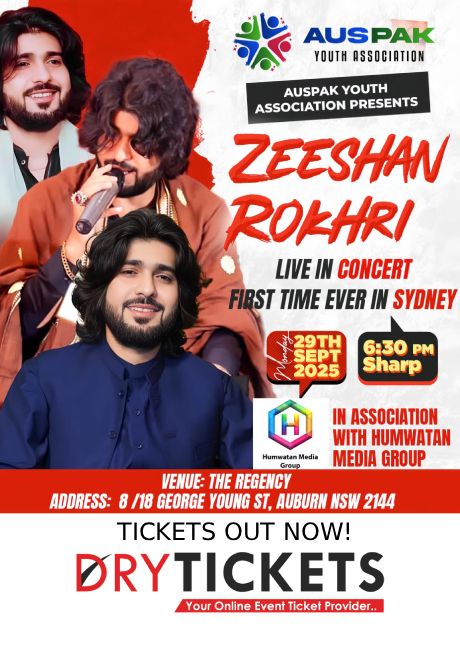 Zeeshan Rokhri Live In Concert Sydney 2025