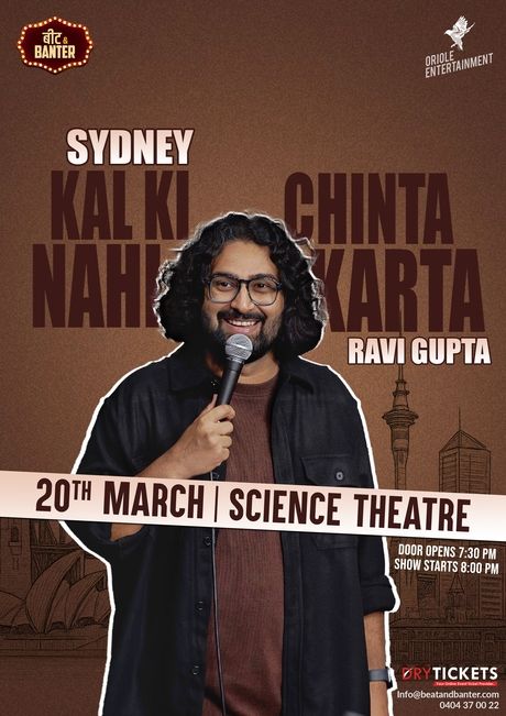 Kal Ki Chinta Nahi Karta Ravi Gupta Live In Sydney