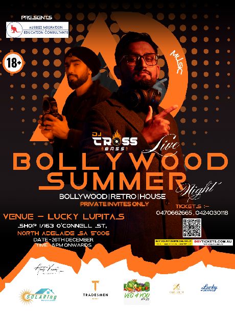 Bollywood Summer Night In Adelaide