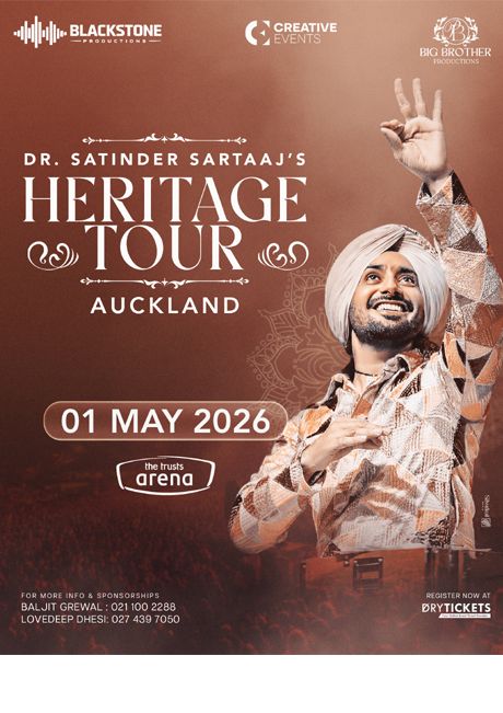 Dr. Satinder Sartaaj - Live in Concert - Auckland (NZ) 2026