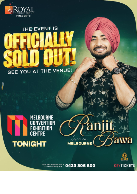 Ranjit Bawa Live In Melbourne 2026