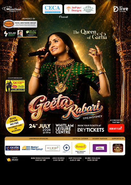 Geeta Rabari - The Queen of Garba - Live in Sydney 2026