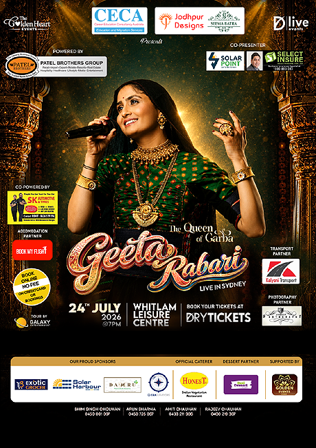 Geeta Rabari - The Queen of Garba - Live in Sydney 2026