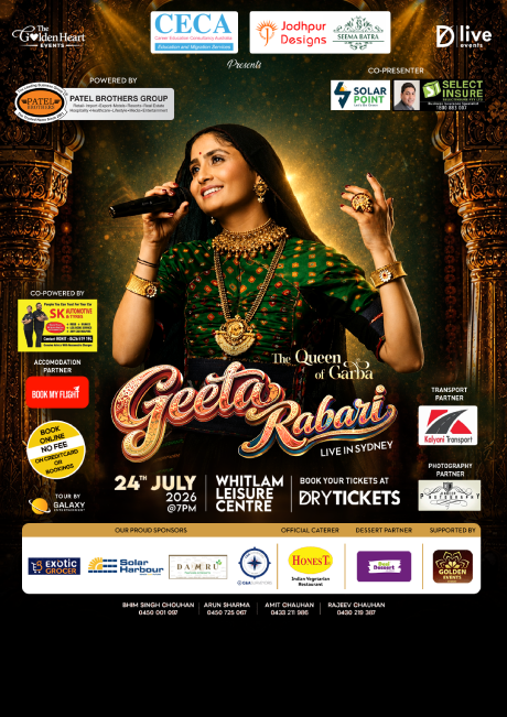 Geeta Rabari - The Queen of Garba - Live in Sydney 2026