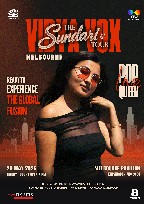 The Sundari Tour - Vidya Vox - Live In Concert Melbourne 2026