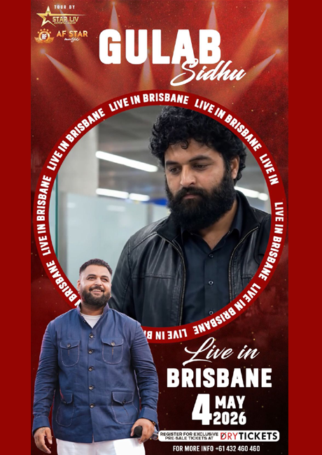 The Punjabi Sensation GULAB SIDHU - Live Concert In Brisbane