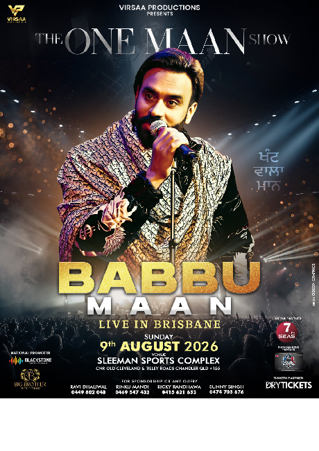 Babbu Maan Live Concert In Brisbane 2026