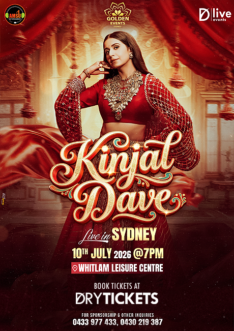 Kinjal Dave - Live in Sydney (Garba) 2026