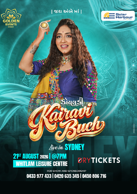 Kairavi Buch - Live in Sydney (Garba) 2026