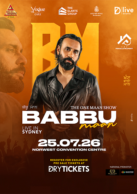 Babbu Maan Live Concert In Sydney 2026