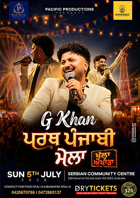 Perth Punjabi Mela by G Khan 2026