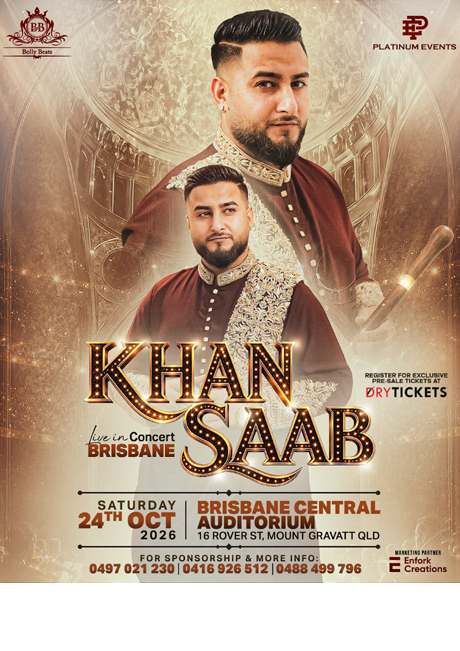 Khan Saab - Live in Brisbane 2026