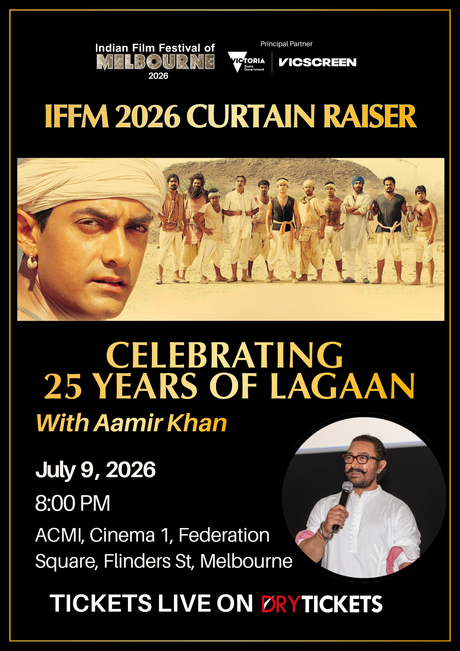 IFFM 2026 Curtain Raiser Celebrating 25 Years of Lagaan with Aamir Khan In Melbourne