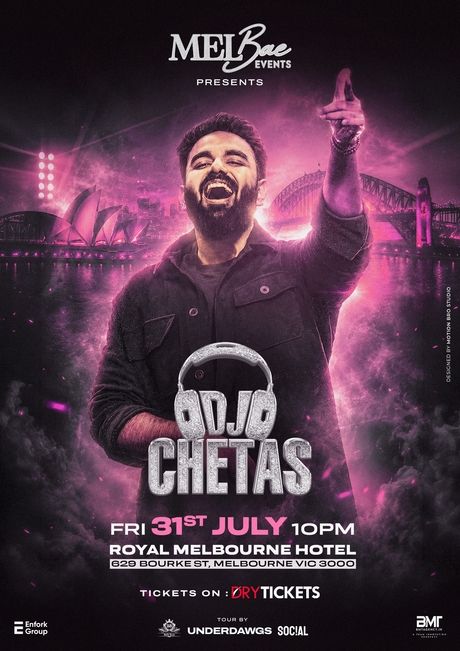 DJ Chetas Live In Melbourne 2026