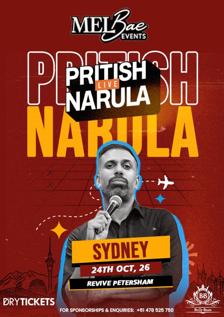 Pritish Narula Live 2026 - Sydney