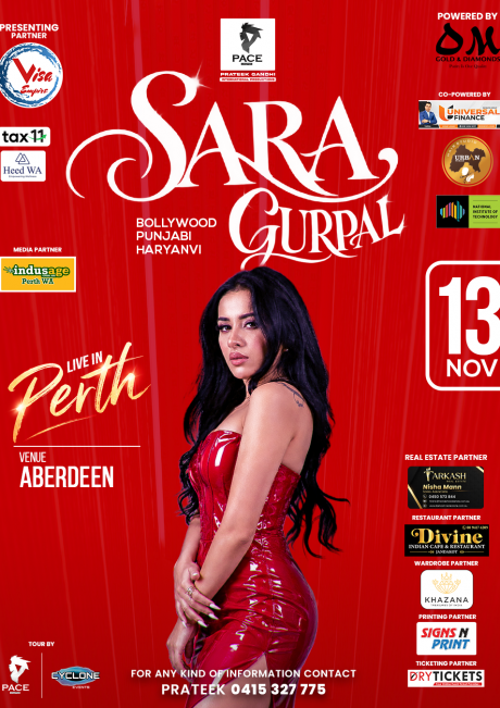 Sara Gurpal - Live in Perth 2026