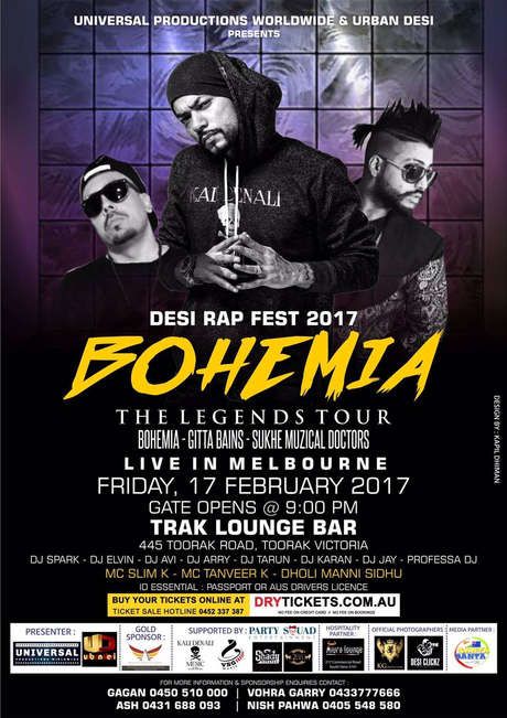 The Legend Bohemia Live In Melbourne 2017