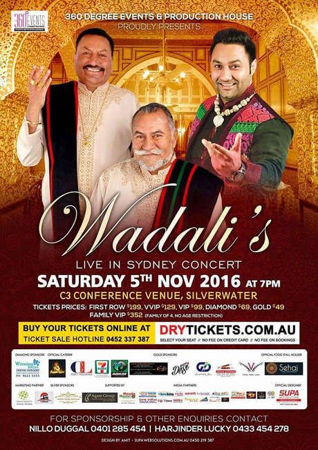 Wadali's Live In Concert Sydney 2016