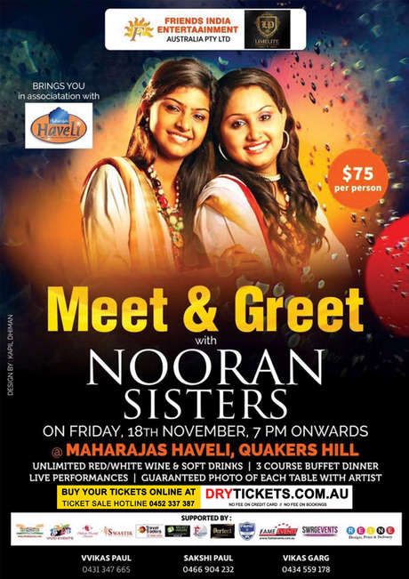 Meet & Greet with Nooran Sisters In Sydney