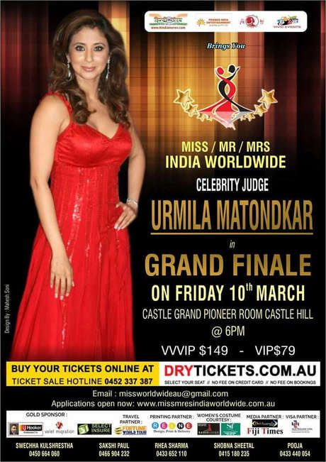 Miss/Mr/Mrs India Worldwide 2017 GRAND FINALE In Sydney