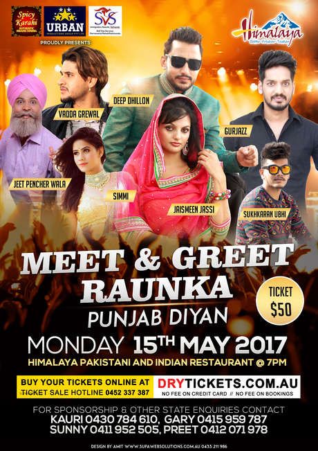 Meet & Greet Raunka Punjab Diyan In Sydney