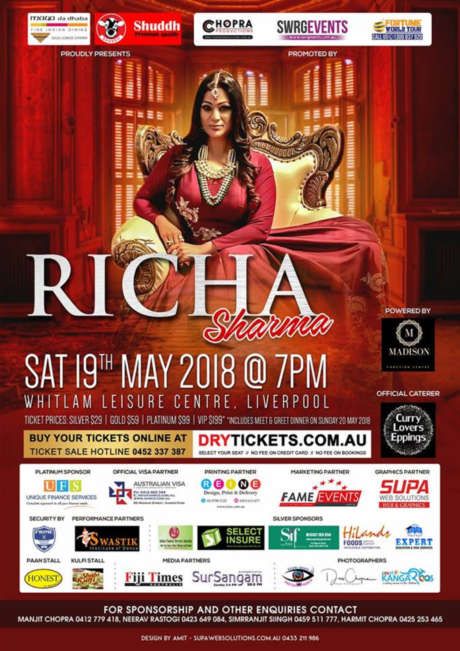 Sufi Queen Richa Sharma Live In Concert Sydney 2018